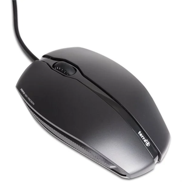 TERRA souris 1000 filaire USB noire